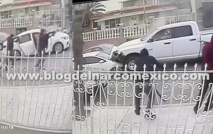 Video: Así atacaron Sicarios a agentes de la GESI en Ensenada, a pesar del ataque reportan estables a los agentes