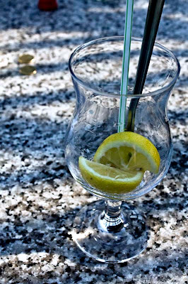 Glass with lemon guillaume lelasseux 2009