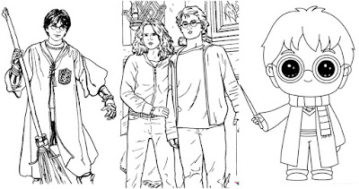 Dibujos de Harry Potter para Colorear