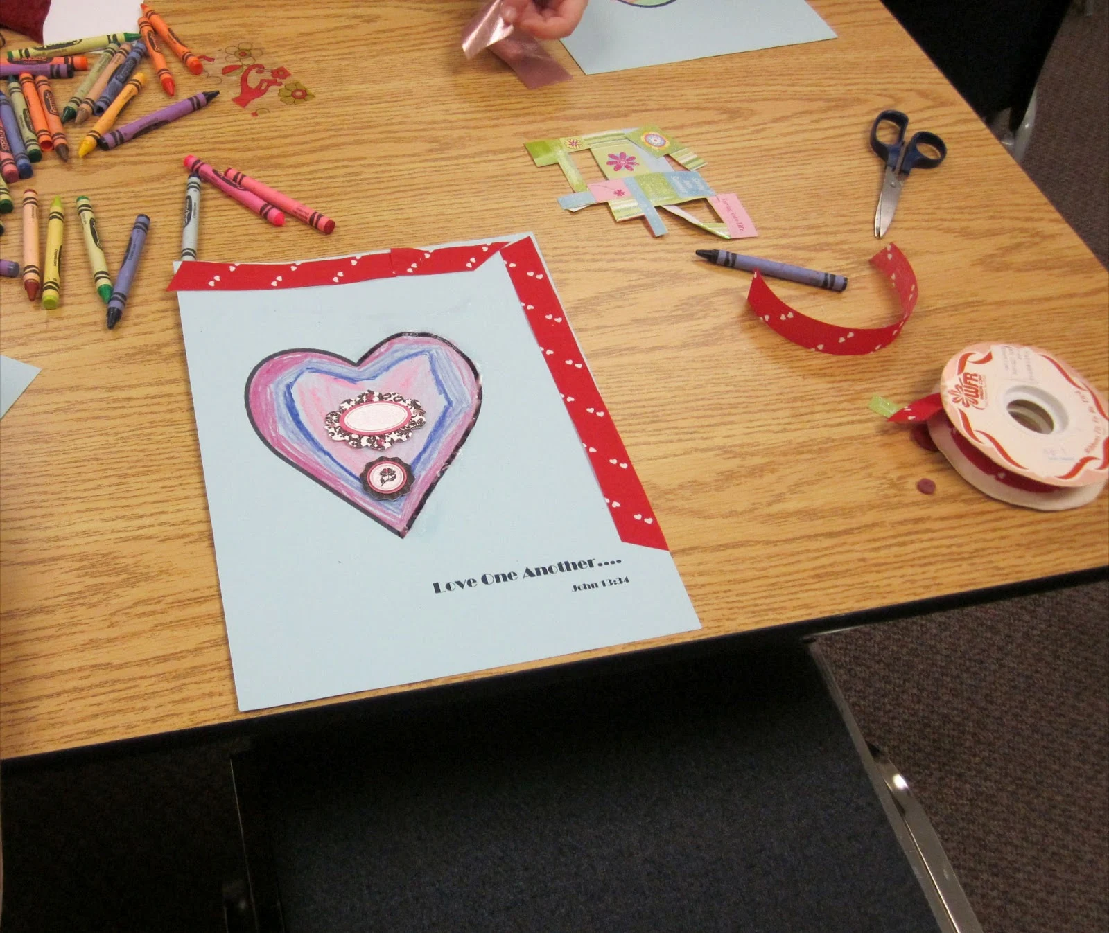 Life is Sweet: February Kids craft pictures