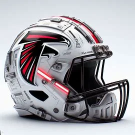 Atlanta Falcons Concept Football Helmets