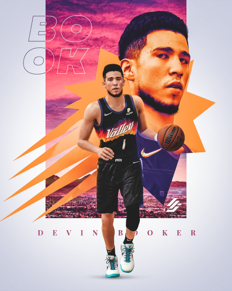 Devin Booker Cyberface by Monja | NBA 2K22