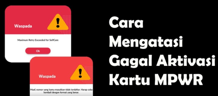 Cara Mengaktifkan Kartu MPWR