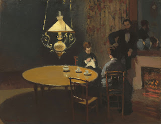 Interior, after Dinner, 1868-69.