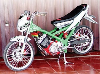 Modifikasi Motor Satria F