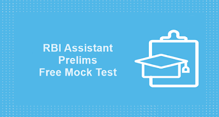 RBI Assistant Prelims Mock Test Free