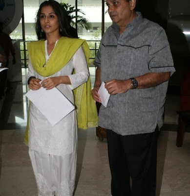 Vidya Balan at Whistling Woods International