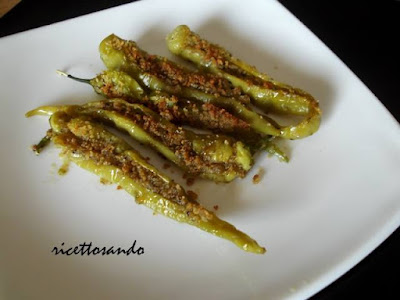 Friggitelli ripieni ricetta antipasti 