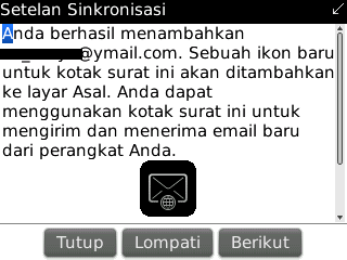 cara setting email di blackberry 8520