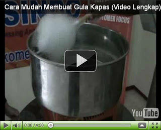 Peluang Usaha Gula Kapas (Gulali)  dunia usaha