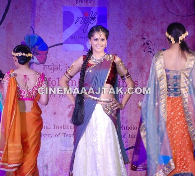 Fashion Show Pics: Hot Taapsee At Nift Silver Jubilee Event - FamousCelebrityPicture.com - Famous Celebrity Picture 