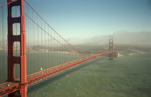 golden gate bridge cartoon. Cargo Bridge