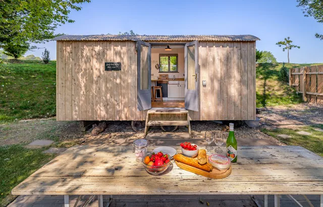 Shepherds Delight at The Shepherd's Hut Retreat 