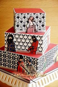 art wedding cake