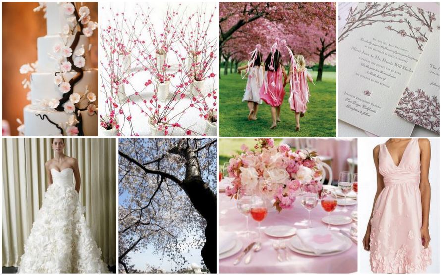 Cherry Blossom Wedding Cake Wedding Dress Cherry Blossom Tree 