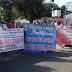 Protestan trabajadores de la UAGro contra cobro de ISR en Chilpancingo