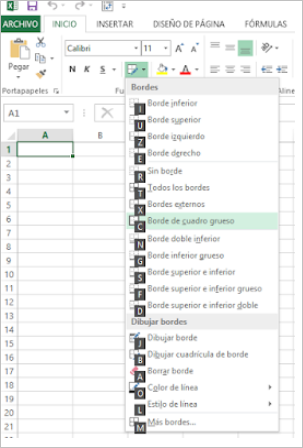 atajos de teclado en excel