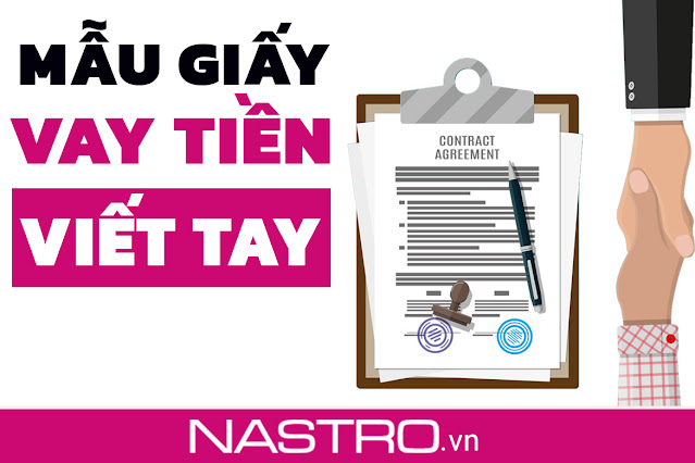 Mẫu Giấy Vay Tiền Viết Tay