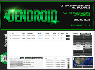 Dendroid Control Panel