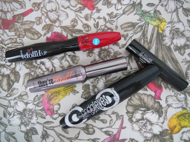 Selection of mascaras