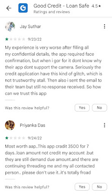 good credit loan application and I will also discuss wheather good credit loan app is real or fake, safe or not, is it legit, what are the issues and problems users are facing in this app, good credit app customer care contact