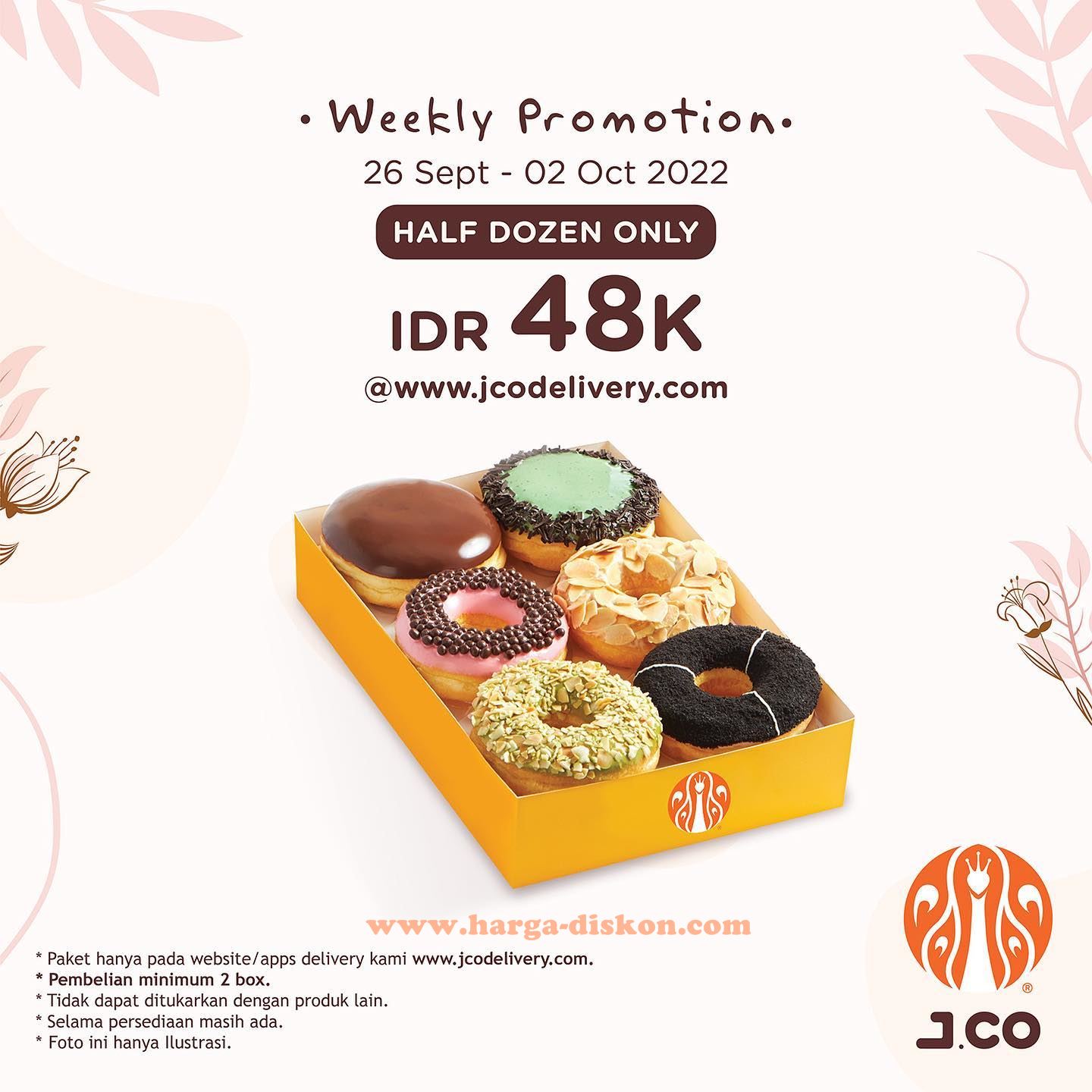 Promo JCO Terbaru Weekly Promotion Periode 26 September - 2 September 2022