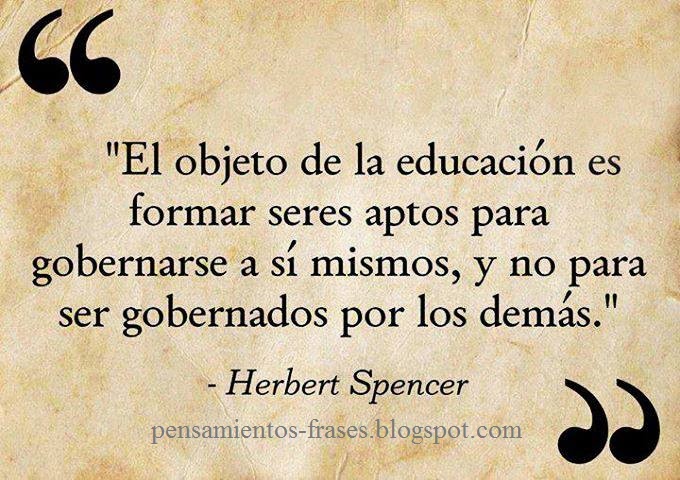 frases de Herbert Spencer