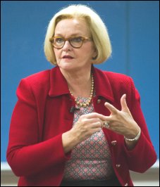 Senator Claire McCaskill voted for TPP