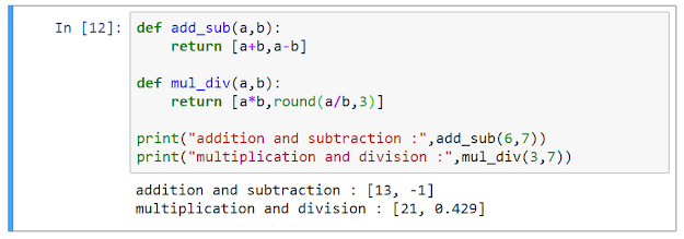 return keyword in python