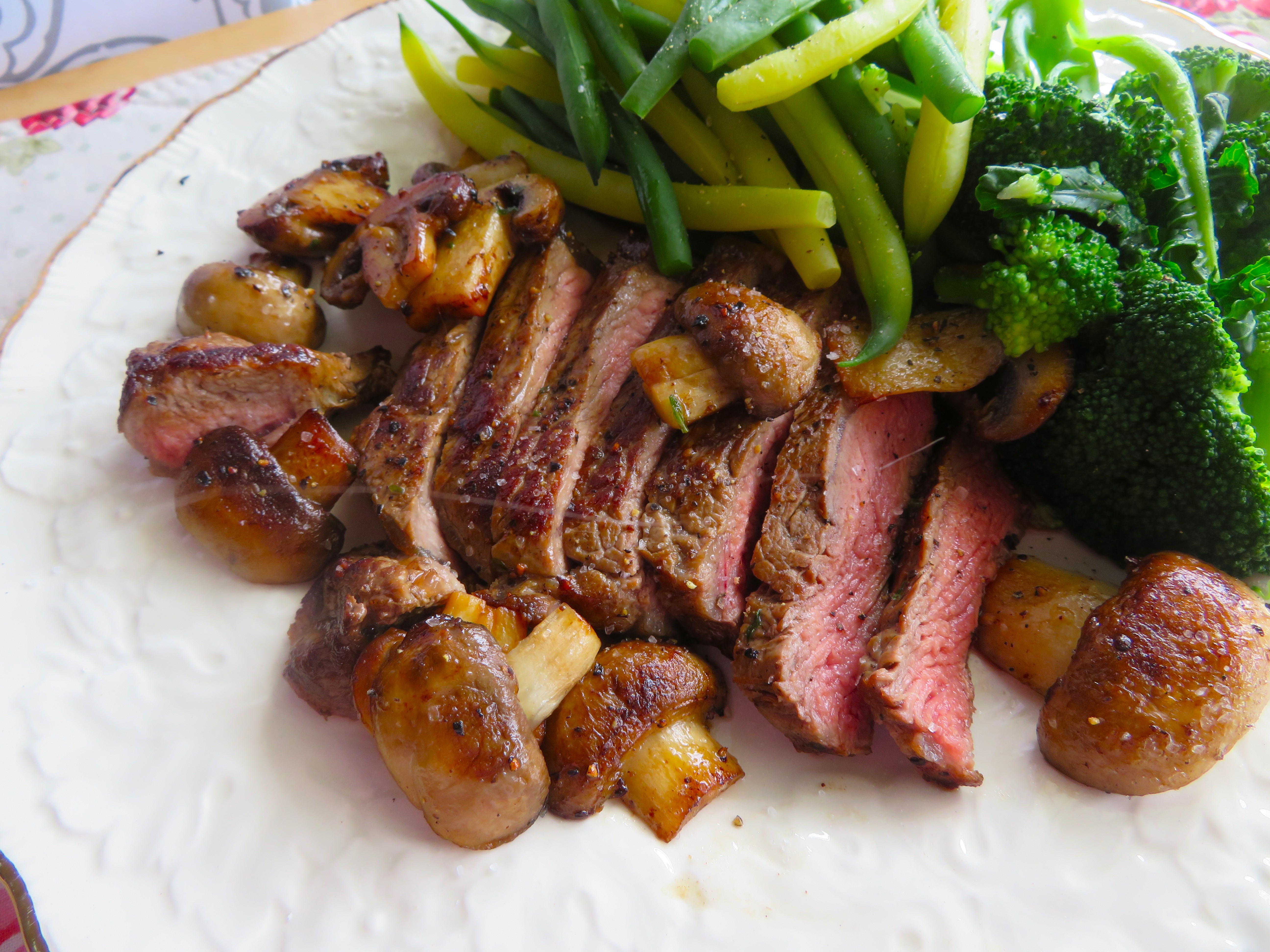 Pan Seared Steak with Garlic & Butter - Chasing The Seasons