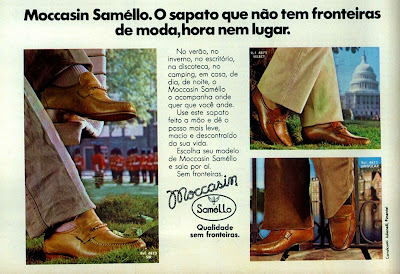 propaganda sapatos Samello - 1978