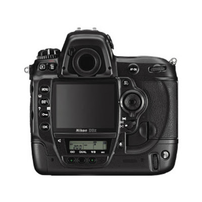 Nikon D3x Digital Camera Body - Rear View