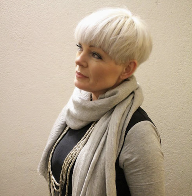 pixie haircuts for older women 2019