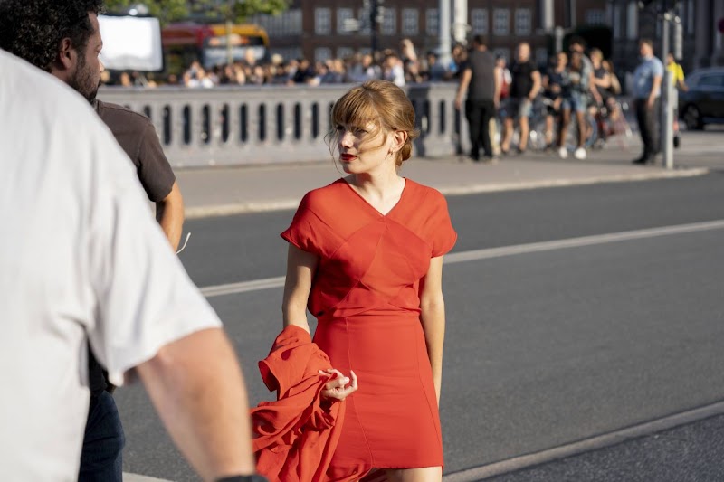 Diana Gómez Clicked on the Set of Money Heist in Copenhagen 6 Aug -2020