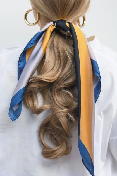 best silk scarf for your hairstyle