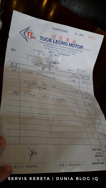 Servis Kereta Habis RM800++?? Kereta Kecik Jer Kot!