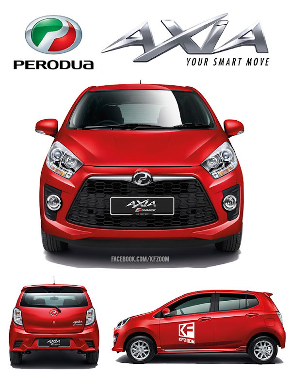 Perodua Axia - Kereta Mampu Milik Era Baru - KFZoom