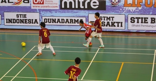 Tim Futsal UBK Raih kemenangan Atas IPB 