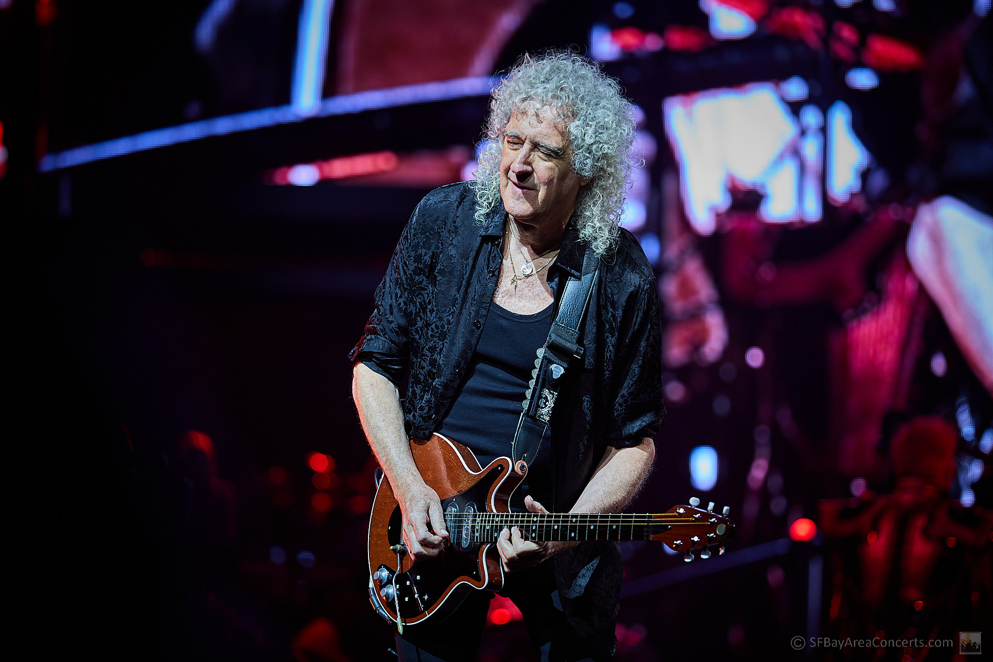 Queen's Brian May @ the Chase Center (Photo: Kevin Keating)