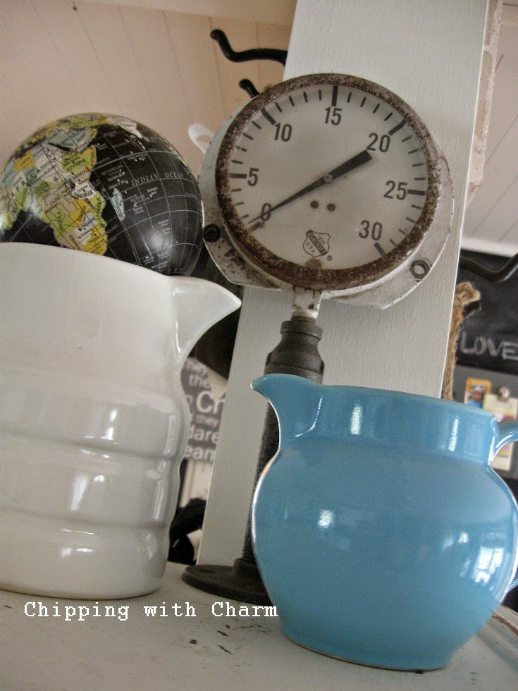 Chipping with Charm:  Repurposed Gauge...http://www.chippingwithcharm.blogspot.com/