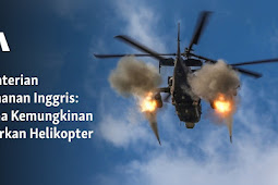 Kementerian Pertahanan Inggris Sebut Ukraina Kemungkinan Hancurkan Helikopter Rusia