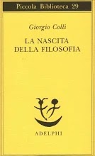 G.COLLI NASCITA DELLA FILOSOFIA