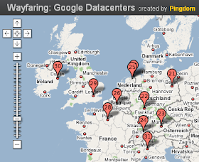google datacenter map