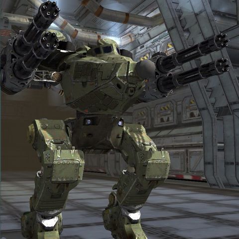 The Rogatka is a Medium Robot with 2 Medium Hardpoints and the Jump ability.