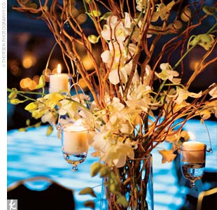 Tall Branch Wedding Centerpieces