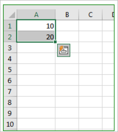 generar series numericas con incremento en excel