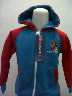 Jaket anak angry birds