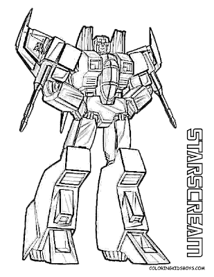 Transformers Coloring Pages