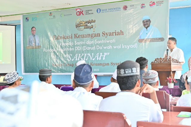 OJK Papua dan Papua Barat Gelar Edukasi Keuangan Syariah di Pondok Pesantren DDI Kota Jayapura