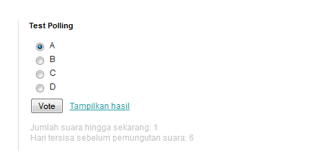 Tips Cara Memasang Polling Dan Survey Di Halaman Blog 